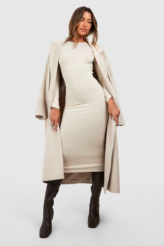 Womens Long Sleeve Midi Dress - - 14 - boohoo - Modalova