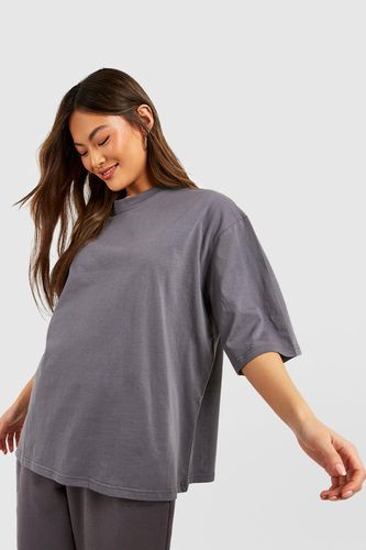 Womens Oversized T-shirt - Grey - L - boohoo - Modalova