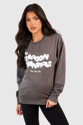 Womens Maternity Season Essentials Sweatshirt - - 10 - boohoo - Modalova