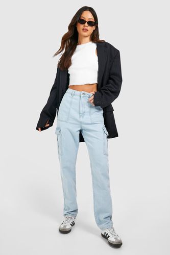 Womens Tall Basics Cargo Pocket Jeans - - 12 - boohoo - Modalova
