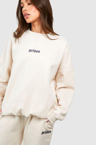 Womens Prince Printed Oversized Sweatshirt - - 12 - boohoo - Modalova