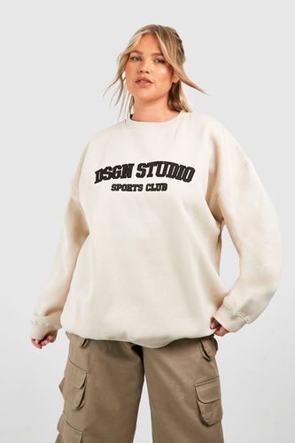Womens Plus Dsgn Studio Applique Sweatshirt - - 16 - boohoo - Modalova
