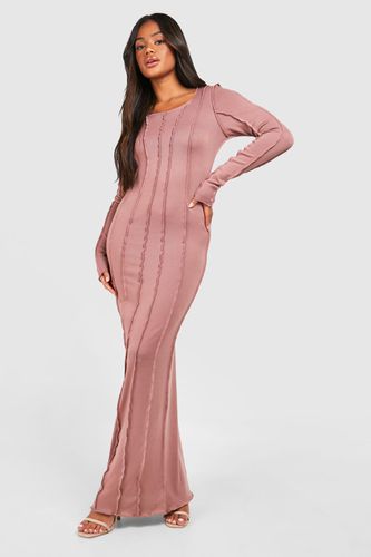 Womens Seam Detail Maxi Dress - - 18 - boohoo - Modalova