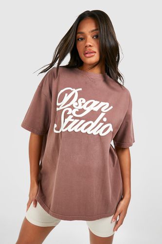 Womens Dsgn Studio Printed Oversized T-shirt - - S - boohoo - Modalova