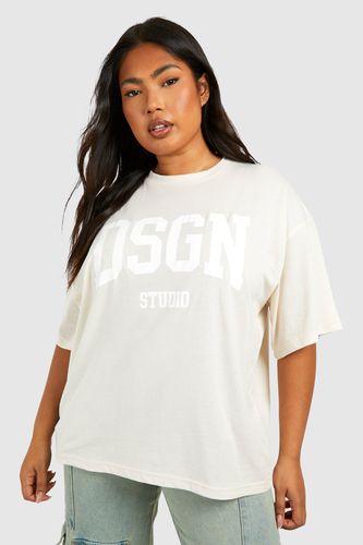 Womens Plus Dsgn Oversized T-shirt - - 16 - boohoo - Modalova