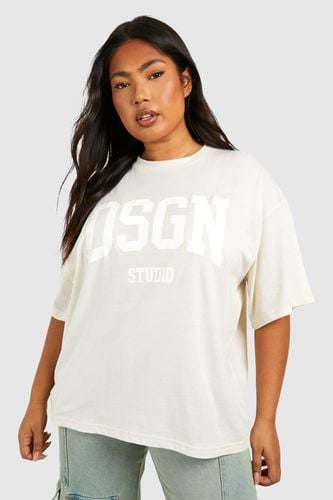 Womens Plus Dsgn Oversized T-shirt - - 28 - boohoo - Modalova