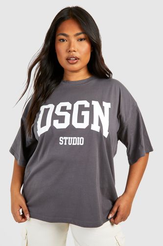 Womens Plus Dsgn Oversized T-shirt - - 18 - boohoo - Modalova