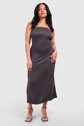 Womens Plus Super Soft Bandeau Midaxi Dress - - 20 - boohoo - Modalova