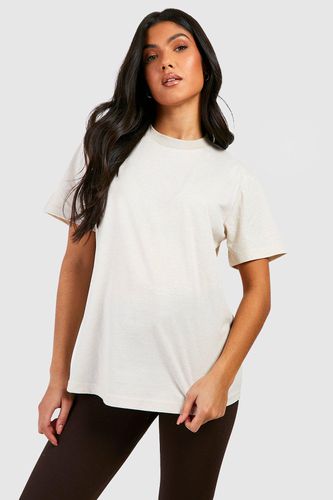 Womens Maternity Boxy Fit Cotton T-shirt - - 8 - boohoo - Modalova