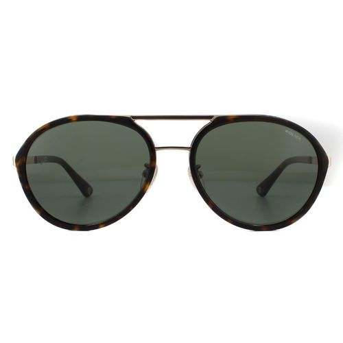 Aviator Shiny Rose Gold Green Sunglasses - - One Size - NastyGal UK (+IE) - Modalova