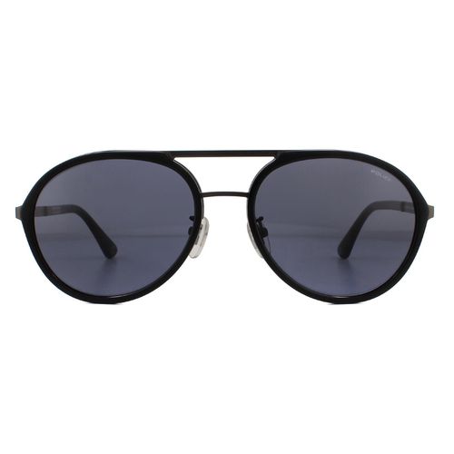 Aviator Matte Gunmetal Sunglasses - One Size - Police - Modalova