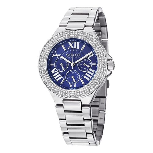 Womens 5019 GMT 38mm Classic Quartz Watch - - One Size - SO&CO - Modalova