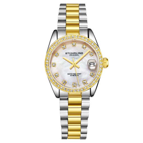 Womens Lineage Ladies Quartz 31mm Watch With Crystal Markers - - One Size - STÜHRLING Original - Modalova