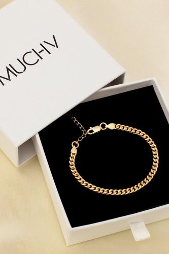 Gold Women's Cuban Curb Chain Bracelet - - One Size - NastyGal UK (+IE) - Modalova