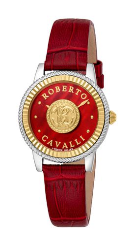 Womens Red Dial Watch - One Size - Roberto Cavalli - Modalova
