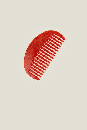 Womens Marble Round Comb - - One Size - Accessorize - Modalova