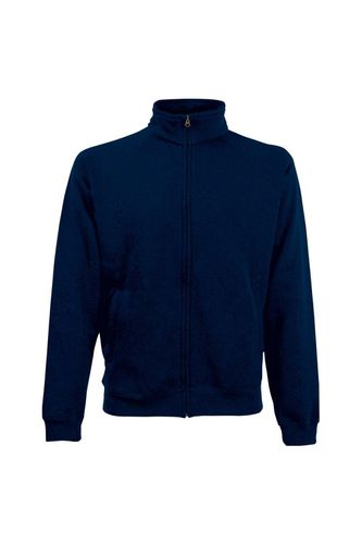 Full Zip Sweat Jacket - Blue - XXL - Fruit of the Loom - Modalova