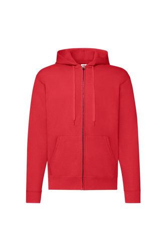 Hooded Sweatshirt - Red - XXL - Fruit of the Loom - Modalova