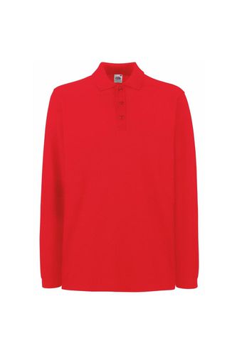 Premium Long Sleeve Polo Shirt - - XL - Fruit of the Loom - Modalova