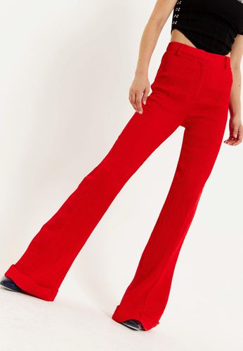 Womens Red Trousers - 8 - NastyGal UK (+IE) - Modalova