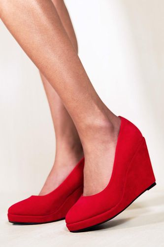 Womens 'Luisa' Platform Wedge Heel Court Shoes - - 3 - NastyGal UK (+IE) - Modalova
