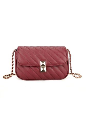 Womens 'Wave' Shoulder Bag With Stitching And Chain Detail - - One Size - NastyGal UK (+IE) - Modalova