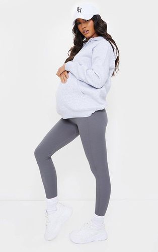 Womens Maternity Slate Contour Ribbed Leggings - - L - NastyGal UK (+IE) - Modalova