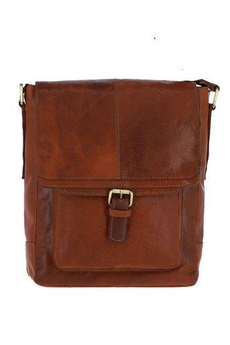 Medium Vintage Wash Leather Travel Bag - - One Size - Ashwood Leather - Modalova