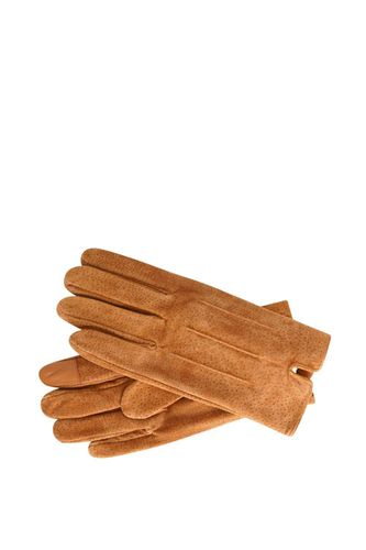 Suede Gloves - Brown - L/XL - Barneys Originals - Modalova