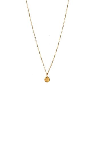 Womens November Birthstone Crystal Necklace Gold Plated - - 18 inches - NastyGal UK (+IE) - Modalova