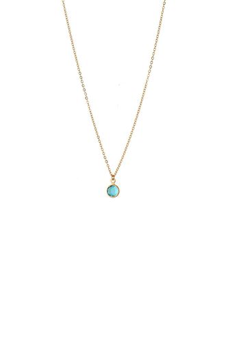 Womens December Birthstone Crystal Necklace Gold Plated - - 18 inches - Joy by Corrine Smith - Modalova