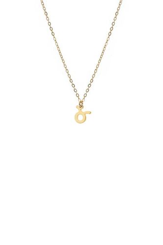 Womens Taurus Zodiac Charm Necklace Gold Plated - - 18 inches - Joy by Corrine Smith - Modalova