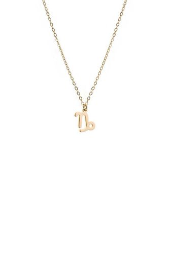 Womens Capricorn Zodiac Charm Necklace Gold Plated - - 18 inches - NastyGal UK (+IE) - Modalova