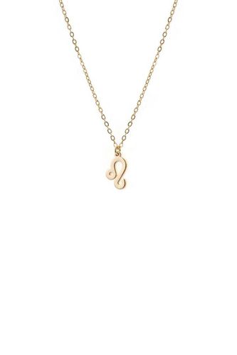 Womens Leo Zodiac Charm Necklace Gold Plated - - 18 inches - NastyGal UK (+IE) - Modalova