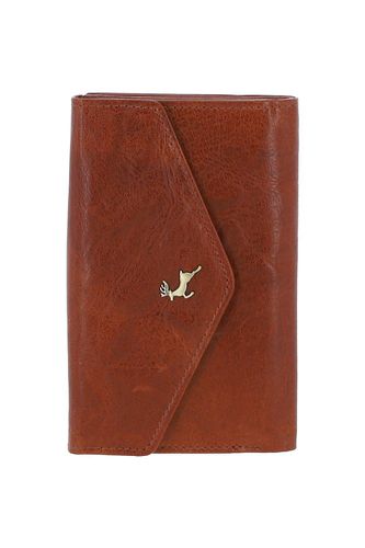 Womens La sicura' Vintage Wash 12 Card Real Leather Purse - - One Size - Ashwood Leather - Modalova