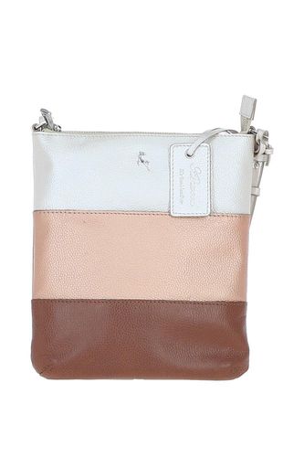 Womens 'Tricolore Elegante' Leather Crossbody Bag - - One Size - Ashwood Leather - Modalova