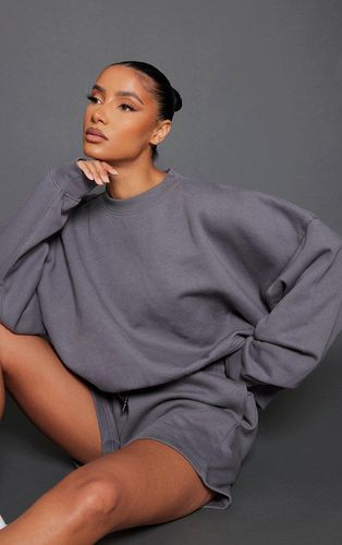 Womens Premium Midnight Oversized Boxy Sweatshirt - - XL - NastyGal UK (+IE) - Modalova