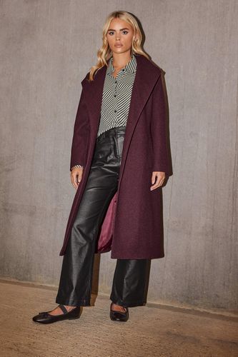 Womens Petite Wrap Belted Coat - - 12 - NastyGal UK (+IE) - Modalova