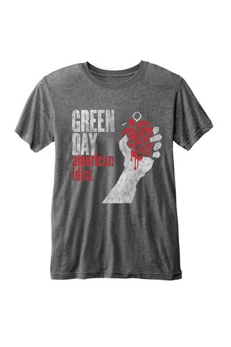 American Idiot Burnout T-Shirt - - XXL - Green Day - Modalova