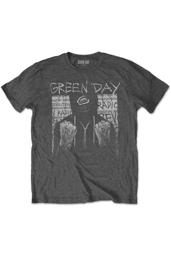 Ski Mask T-Shirt - Grey - S - Green Day - Modalova