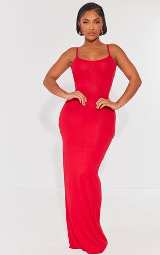 Womens Shape Bright Jersey Strappy Maxi Dress - 12 - NastyGal UK (+IE) - Modalova