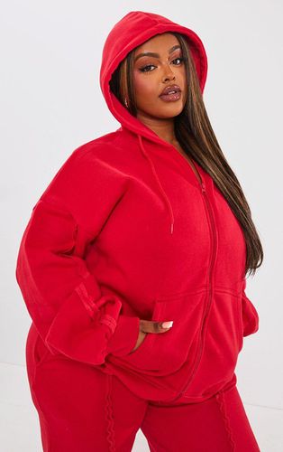 Womens Plus Oversized Zip Through Seam Detail Hoodie - XL - NastyGal UK (+IE) - Modalova