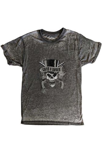 Faded Skull Burnout T-Shirt - - M - Guns N Roses - Modalova