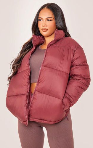 Womens Shell Quilted Cropped Puffer Coat - S - NastyGal UK (+IE) - Modalova