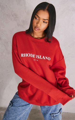 Womens Rhode Island Print Sweatshirt - XS - NastyGal UK (+IE) - Modalova