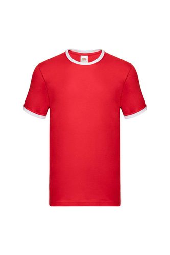 Ringer Contrast T-Shirt - Red - L - NastyGal UK (+IE) - Modalova