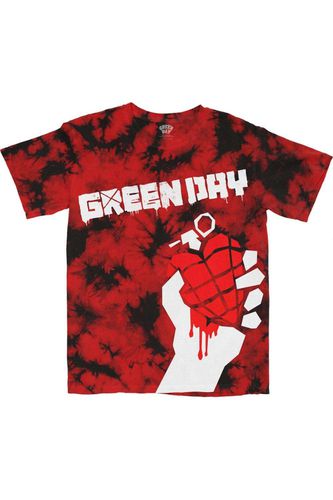 American Idiot Dye Wash T-Shirt - - L - Green Day - Modalova