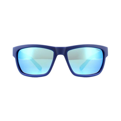 Sport Wrap Mirror Polarized Sunglasses - One Size - Polaroid - Modalova