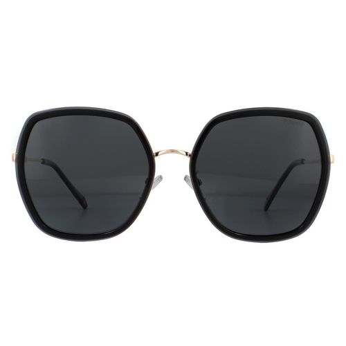 Womens Square Gold Polarized Sunglasses - One Size - Polaroid - Modalova