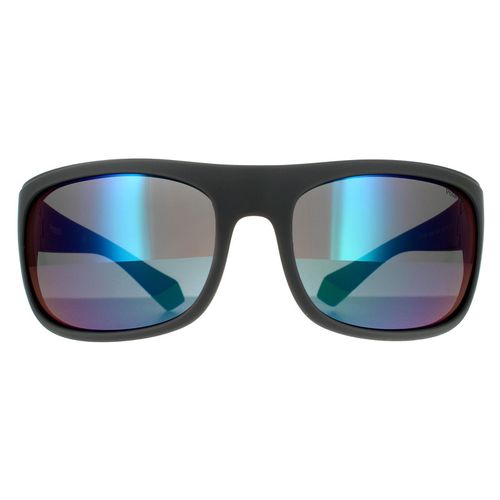 Wrap Green Green Mirror Polarized Sunglasses - One Size - NastyGal UK (+IE) - Modalova